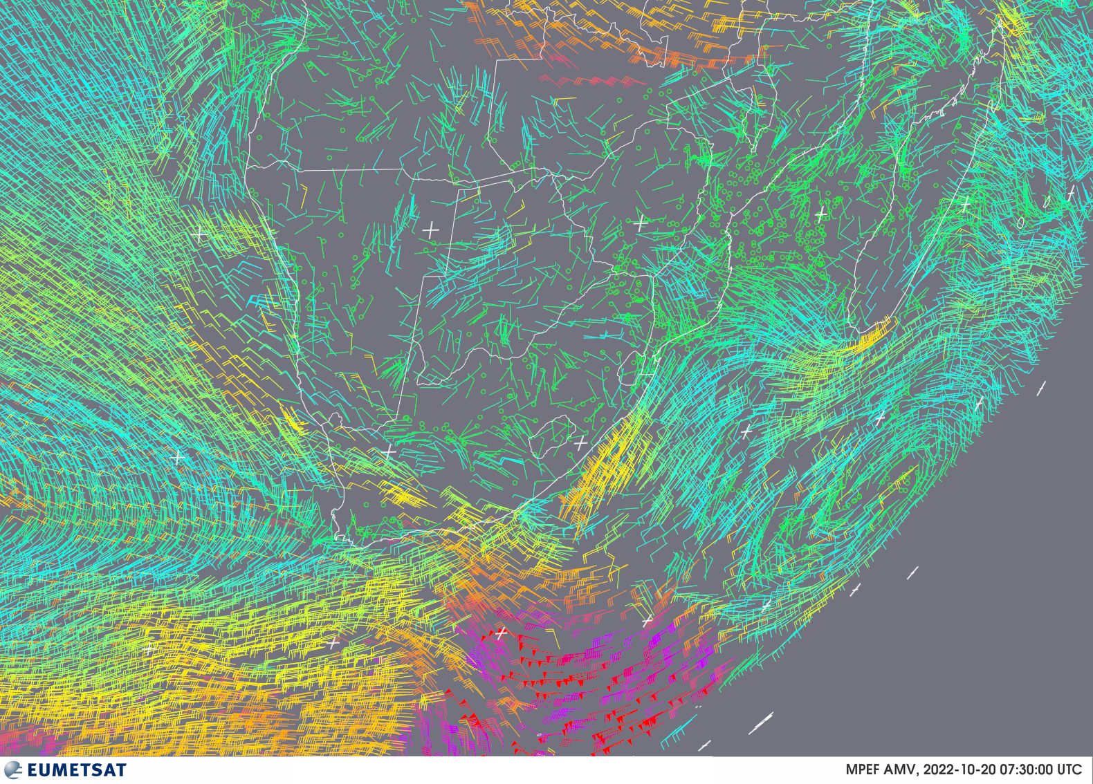 Lastest live Wind Direction Image