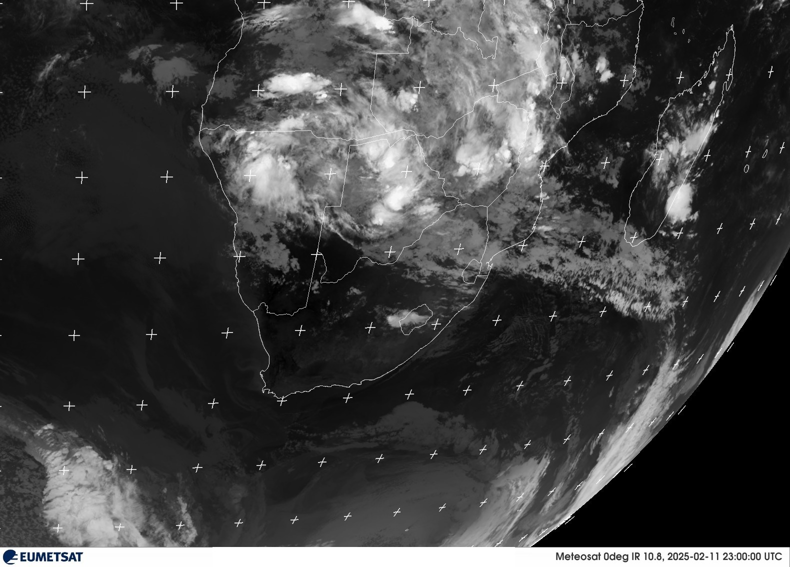 Last Infrared Satellite Image